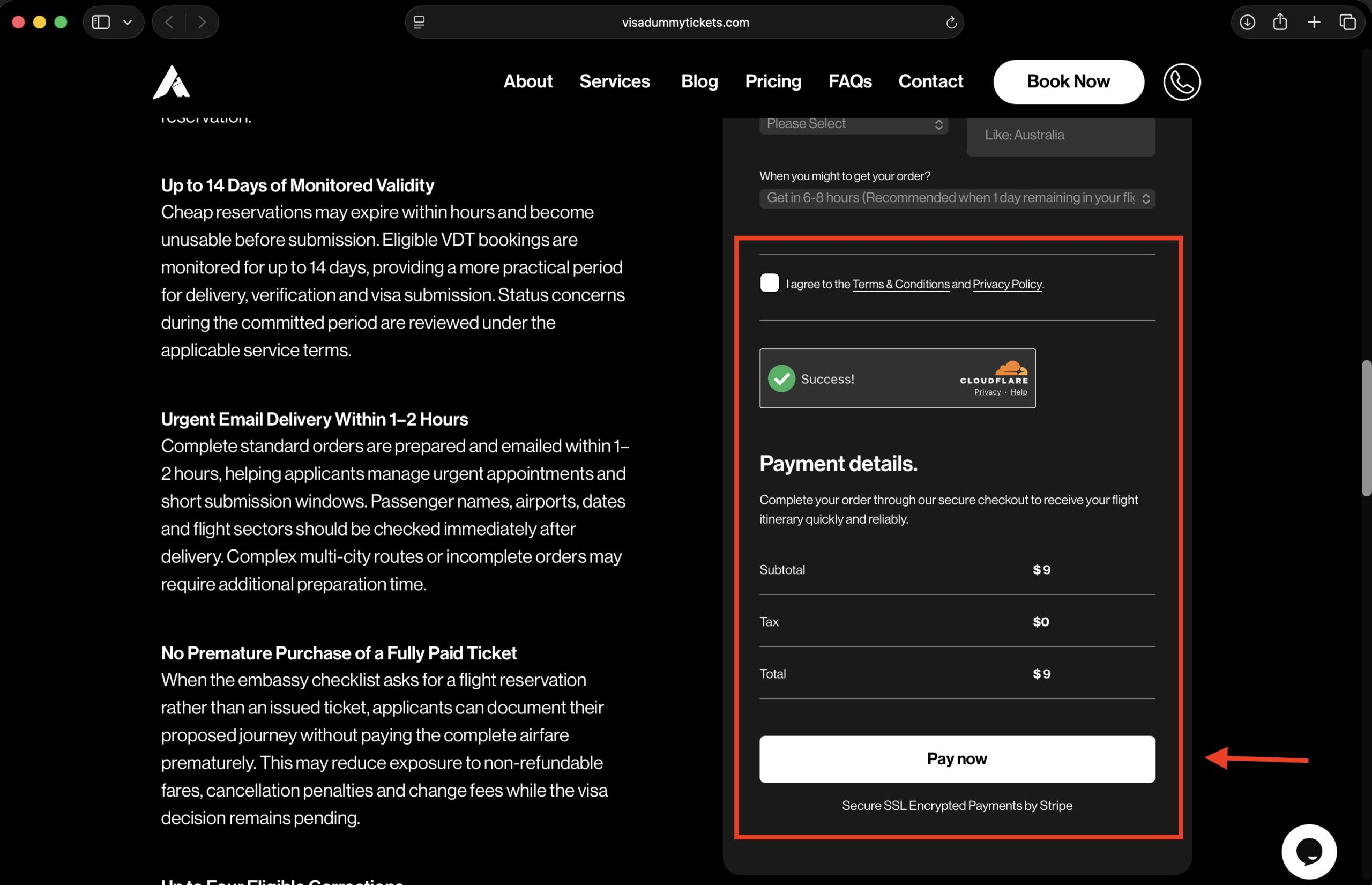 proceed-with-payment-to-get-dummy-ticket-for-visa-via-email-step-4
