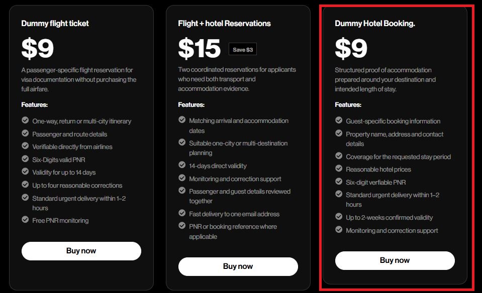 select-dummy-hotel-plan